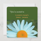  zuivere witte melkbloem vrijgezellenfeesten kaart (Achterkant)