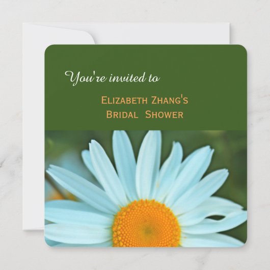  zuivere witte melkbloem vrijgezellenfeesten kaart (Achterkant)