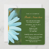  zuivere witte melkbloem vrijgezellenfeesten kaart (Voorkant)