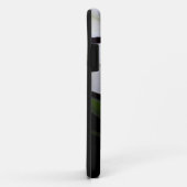 , zuivere witte paasbloem in zwart Case-Mate iPhone case (Achterkant/rechts)