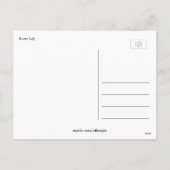 , zuivere witte paasbloem in zwart feestdagenkaart (Achterkant)