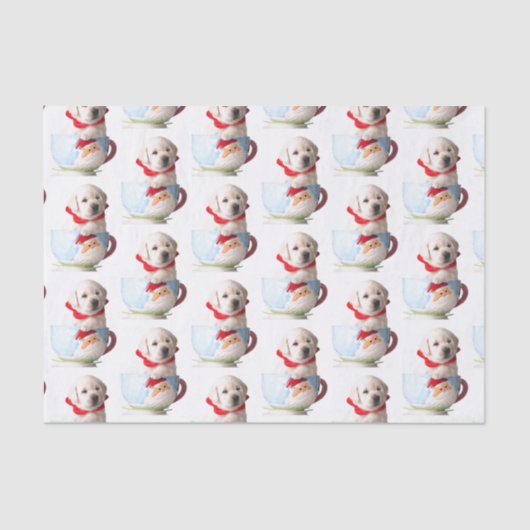 ZUIVEREN IN EEN KUPPEN CHRISTMAS WEEFSELPAPIER TISSUEPAPIER (Voorkant)