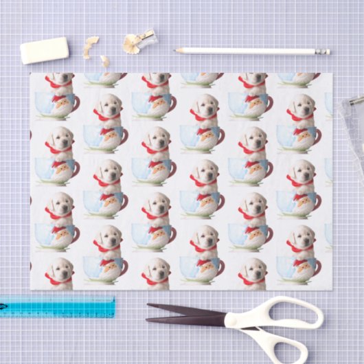 ZUIVEREN IN EEN KUPPEN CHRISTMAS WEEFSELPAPIER TISSUEPAPIER (Craft)