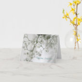 Zuiverheid bruiloft acceptatie kaart (Gele Bloem)