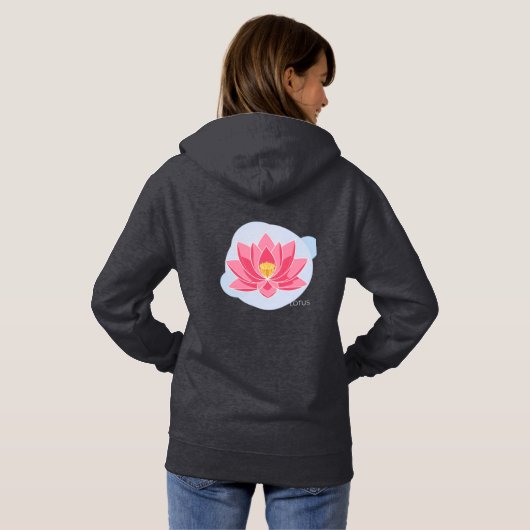 Zuiverheid en Verlichting Hoodie (Achterkant volledig)