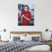 Zuiverheid van ziel canvas afdruk (Insitu (Slaapkamer))