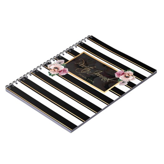 Zuiverheidsblad - Psalm 119:9 Notitieboek (Linkerzijde)