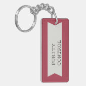 Zuiverheidscontrole-Sleutelhanger Sleutelhanger (Voorkant Links)
