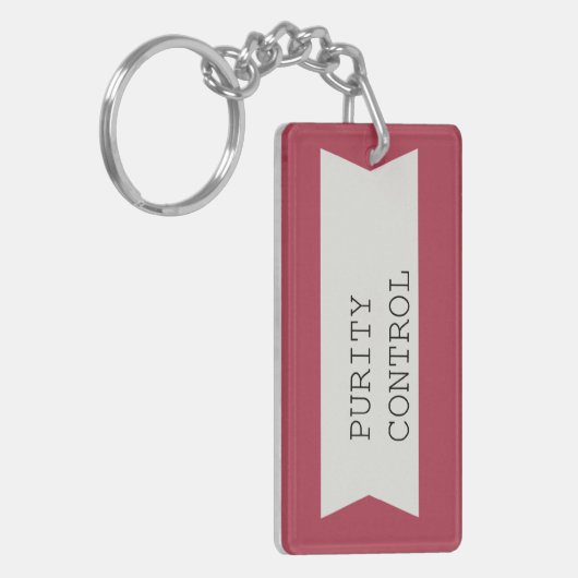 Zuiverheidscontrole-Sleutelhanger Sleutelhanger (Voorkant Links)