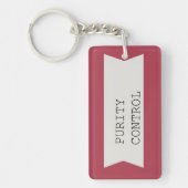 Zuiverheidscontrole-Sleutelhanger Sleutelhanger (Voorkant)