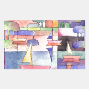 ZUIVERING VAN DE Waterverf WATERVEILIGHEID Rechthoekige Sticker