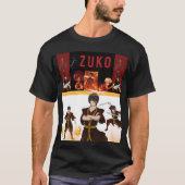 Zuko van Avatar T-shirt Design (Voorkant)
