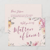 Zul je mijn ereheer zijn Romantische tuin Kaart (Voorkant / Achterkant)