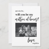 Zul je mijn erevoorzitter zijn foto kaart (Voorkant)