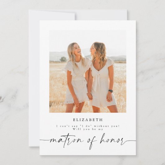 Zul je mijn Kaart van het erefotovoorstel zijn? (Voorkant)