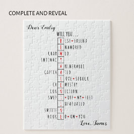 Zul je mijn Valentijn zijn - Nieuwe liefdesverklar Legpuzzel
