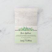 Zul je onze ringdrager zijn? Rustiek hout botanisc Kaart (Binnen)