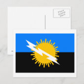 Zulia Flag Briefkaart (Voorkant / Achterkant)
