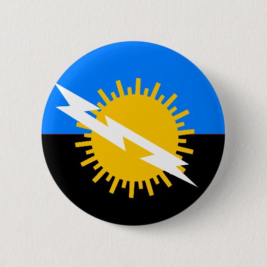 Zulia, Venezolaanse vlag Ronde Button 5,7 Cm (Voorkant)