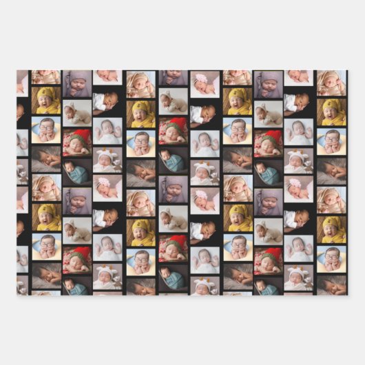 Zulke schattige baby's inpakpapier vel (Voorkant 2)