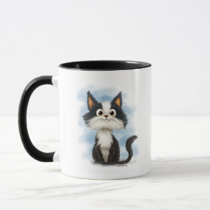 Zulke Tuxedo Kat Cartoon Mok