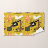 Zulke verschillende katten. bad handdoek (Handdoek)