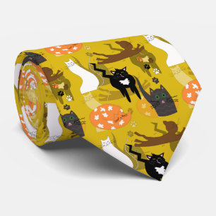Zulke verschillende katten. stropdas