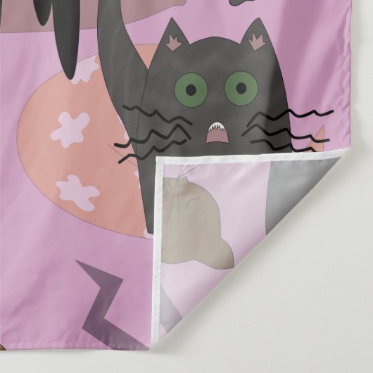 Zulke verschillende katten. wandkleed (Detail)