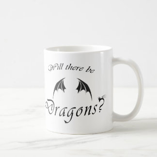 Zullen er Dragons zijn? Koffiemok