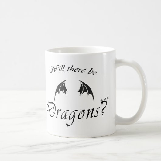Zullen er Dragons zijn? Koffiemok (Rechts)