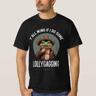 Zullen jullie het erg vinden als ik wat lanterfant t-shirt