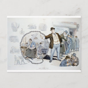 Zullen vrouwen stemmen? briefkaart