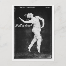Zullen we dansen? Briefkaart