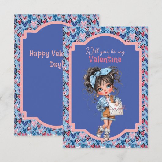 Zult Je Mijn Valentijn Tiener Zijn (Voorkant / Achterkant)