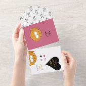 Zult Je Van Mij Zijn? Kogelvis Liefde + Valentijnk All In One Uitnodiging (Afscheurbaar)