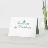 "Zult u mijn Bloemenmeisje zijn? " (Achterkant)