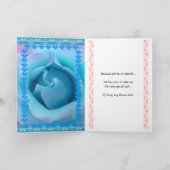 Zult u Mijn Bloemenmeisje zijn? BLAUWE Kleding (Binnen)