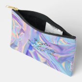 Zult u mijn bloemenmeisje zijn Faux Hologram  Etui (Open)