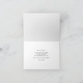 Zult U Mijn Bruidsmeisje Voorstelkaart Kaart (Binnen)