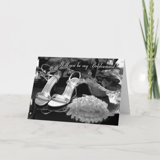 Zult u mijn Bruidsmeisje zijn (Voorkant)