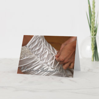 Zult u mijn bruidsmeisje zijn?