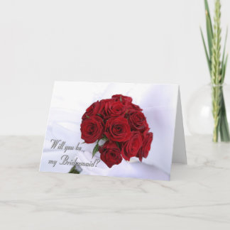 Zult u mijn bruidsmeisje zijn?
