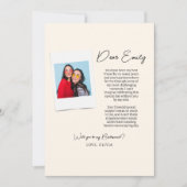 Zult u mijn bruidsmeisje zijn, Bruidsmeisje Fotoca Kaart (Voorkant)