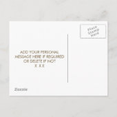 Zult u mijn bruidsmeisje zijn kaart geometrische b (Achterkant)