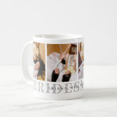 Zult u mijn bruidsmeisje zijn? Persoonlijke fotomo Koffiemok (Voorkant links)