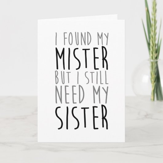 zult u mijn bruidsmeisjekaart zijn (Voorkant)