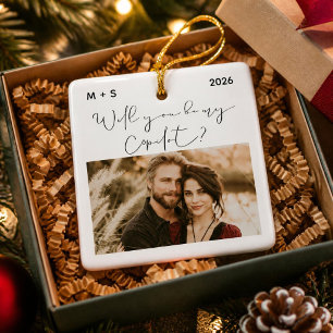 Zult U Mijn Copiloot Zijn Kerst Keramisch Ornament