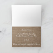 Zult u Mijn Eerste bruidsmeisje zijn? Rustieke (Binnen)