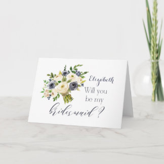 Zult u mijn Franse blauwe bloemen van de