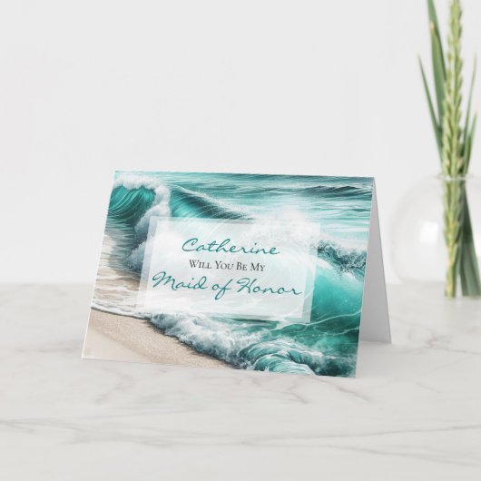 Zult u mijn getuige zijn| Trouwvoorstel Kaart (Voorkant)